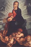 Rosso Fiorentino Madonna and Child with Putti oil